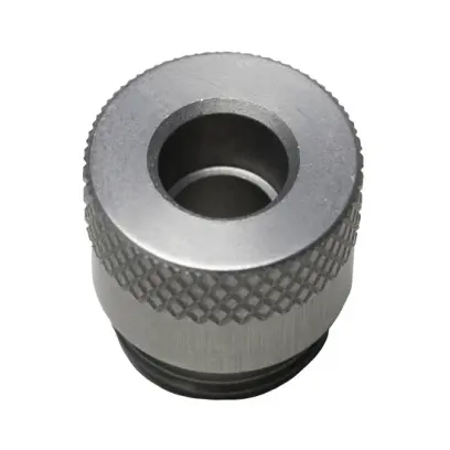 Adaptér v ráži .45 pro hliníkovou prachovou násypku RCBS MatchMaster Powder Funnel. Jedinečný vnitřní design pevně sedí na konkrétní ráži a zajišťuje bezproblémové sypání prachu do ústí nábojnice.